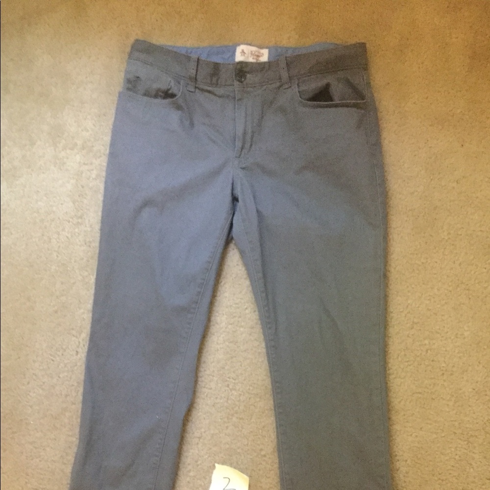 ORIGINAL PENGUIN STRETCH TWILL 5 POCKET